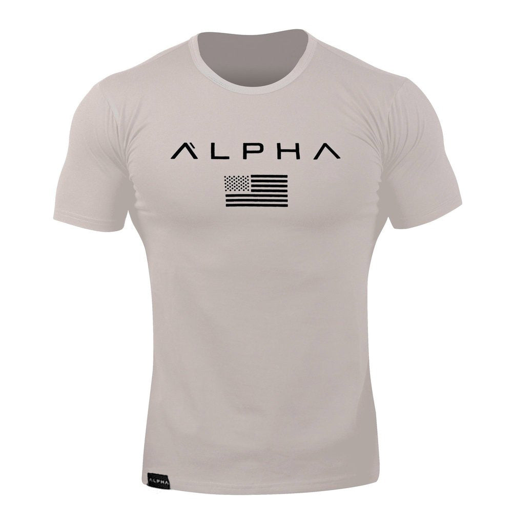 Men’s Lightweight Cotton-Blend Training Tee – Breathable & Stretch Fit