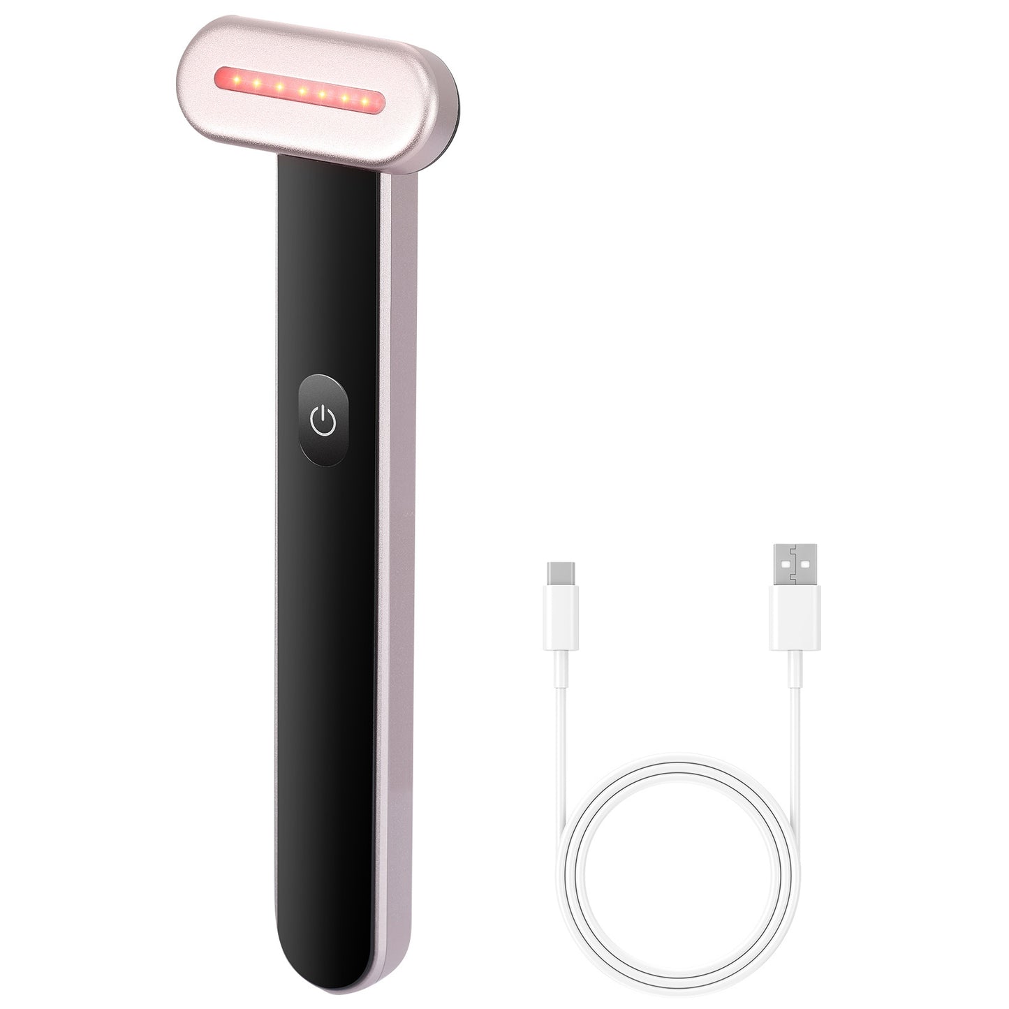 7-Colour LED Facial Wand – Red Light Therapy with Heat & Microcurrent