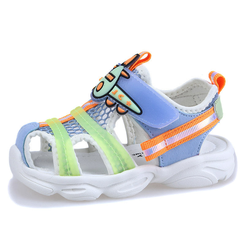 Baby Baotou beach sandals functional shoes