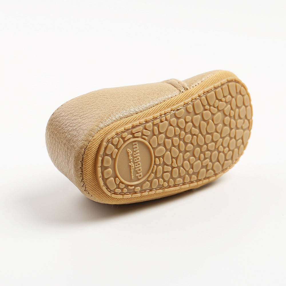 Luxury Soft Leather Baby Moccasins Shoes