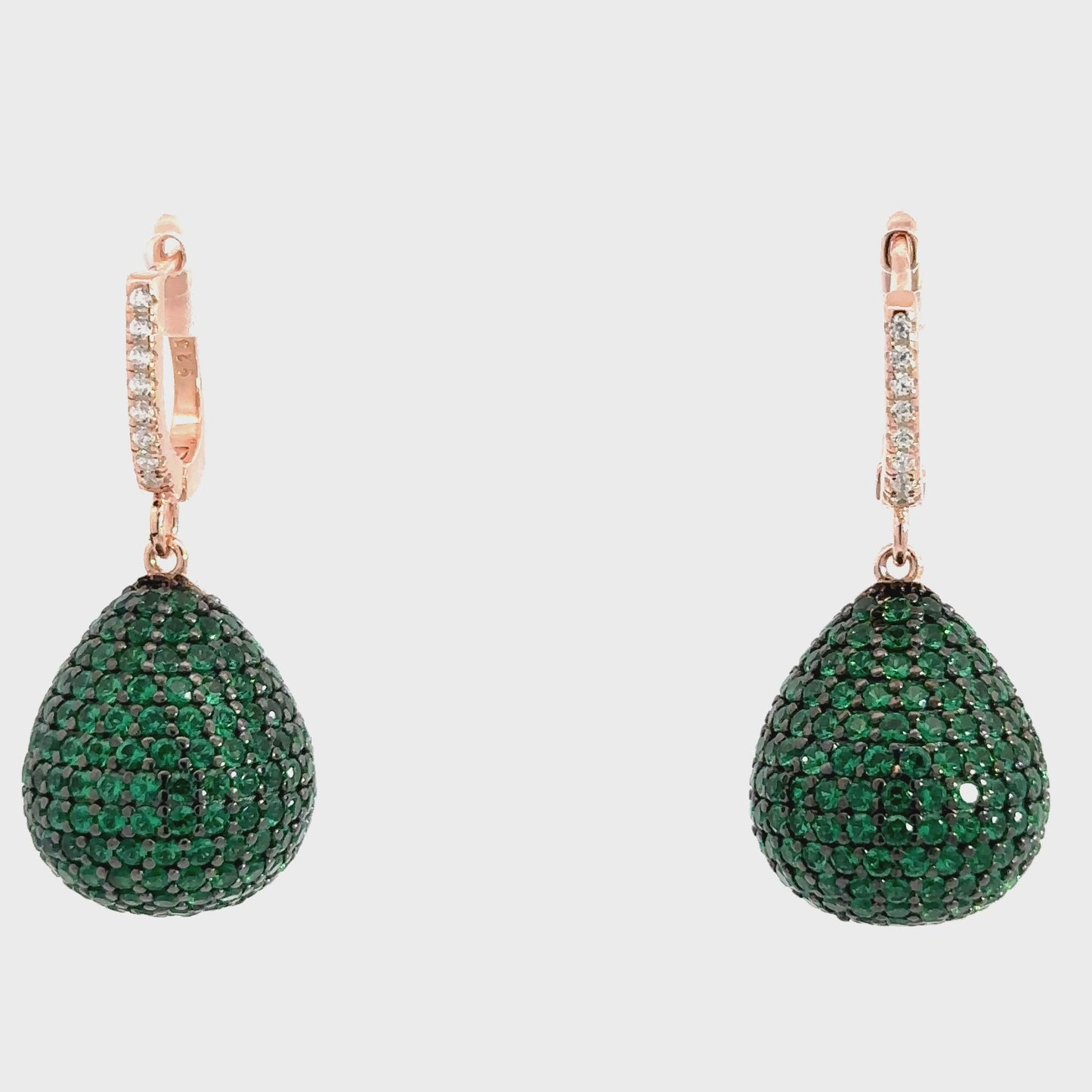 Valerie Emerald Drop Earrings – LATELITA London