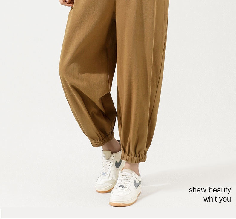 New Outdoor Thin Plus Size Loose Maternity Bib Pants