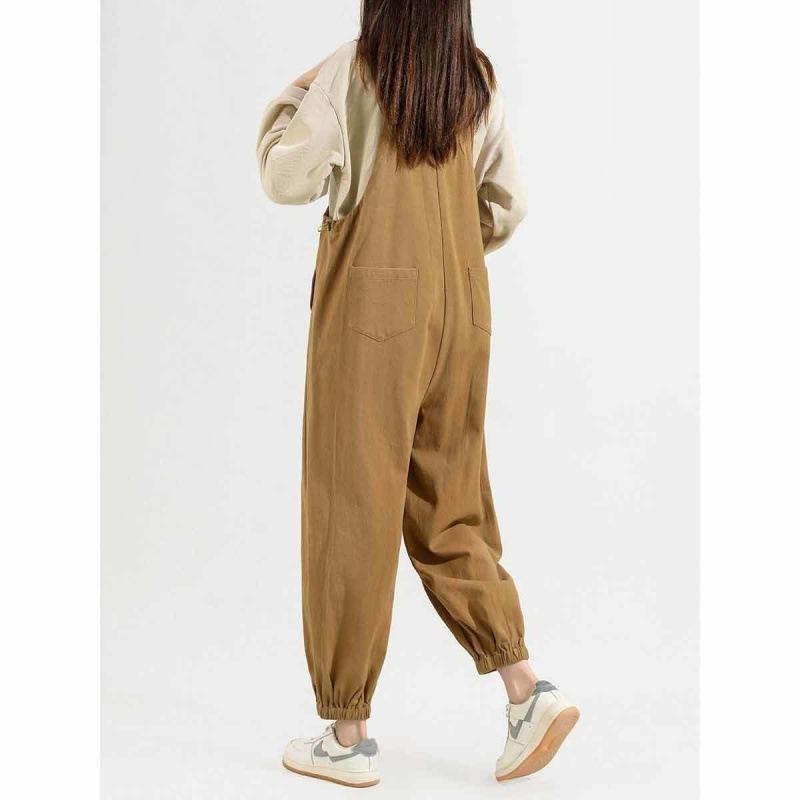 New Outdoor Thin Plus Size Loose Maternity Bib Pants
