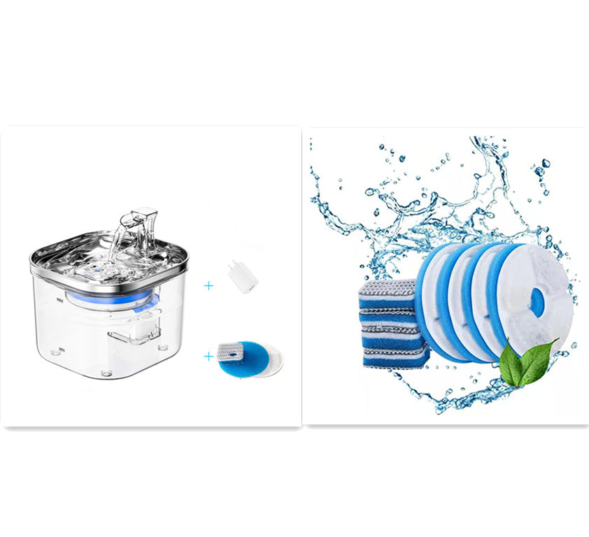 Automatic Smart Water Fountain 2L for Pets – Induction Sensor & Ultra-Quiet Circulation