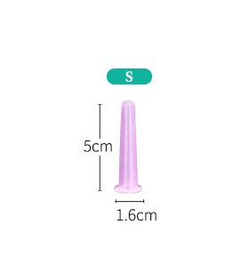 Four-piece Silicone Cupping Set Easy-to-carry Moisture Absorber