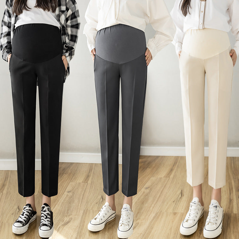 Pregnant Women's Straight Casual Maternity Pants