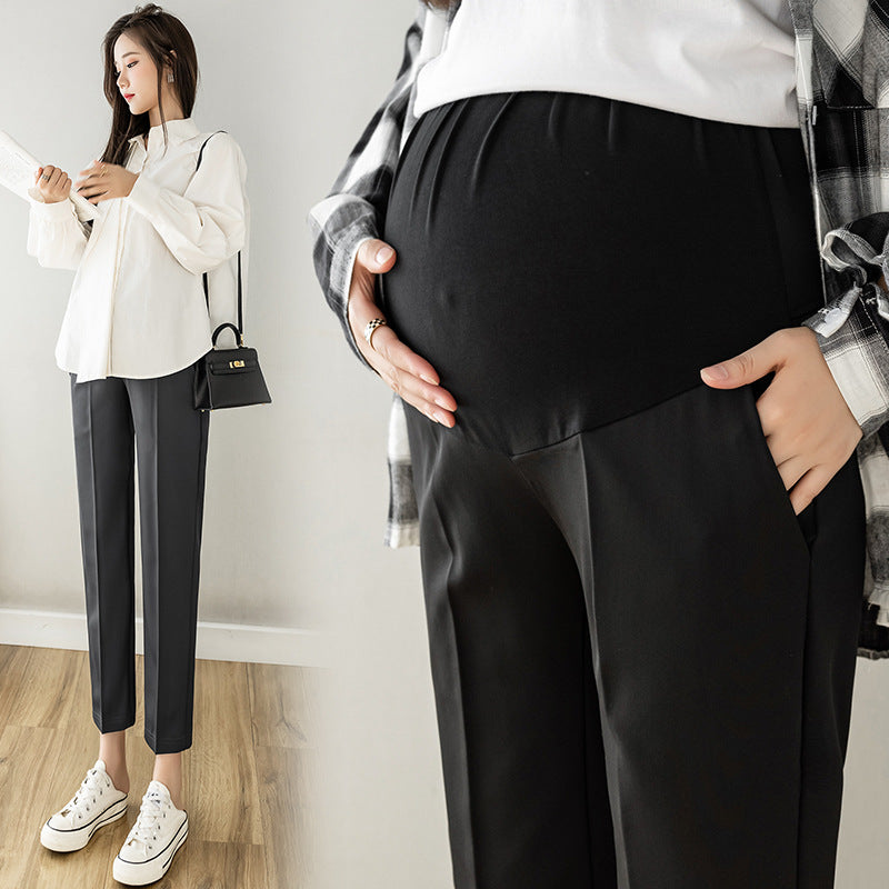 Pregnant Women's Straight Casual Maternity Pants