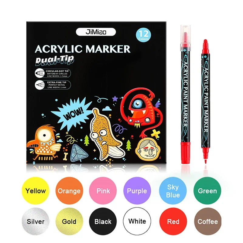 DIY Colour-In Christmas Pyjama Set – Kids Two-Piece (Without Painting Pens)