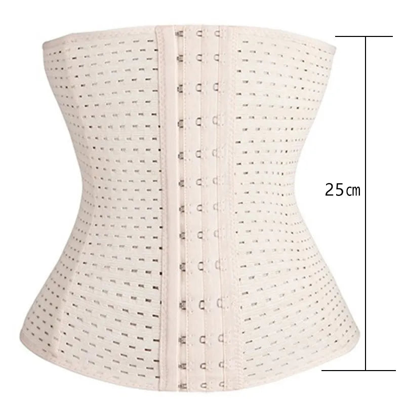 Steel Boned Waist Trainer Belt – Firm Control Corset for Postpartum & Everyday Shaping