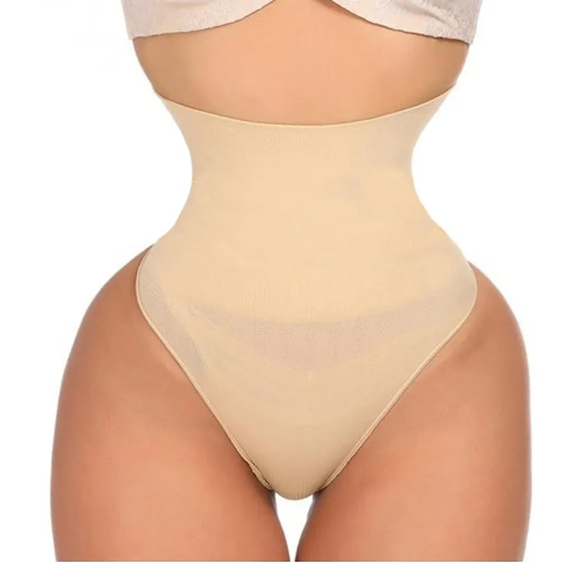 Seamless Lingerie Tummy Control Panties Slimming Body Thong Shapewear