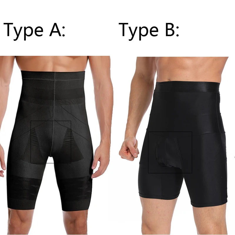 Men's Shaper Shorts – Slimming Waist Trainer Compression Underwear