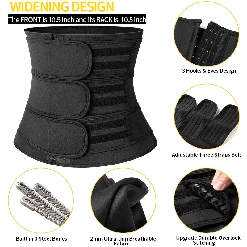 Postpartum Shapewear Slimming Belt Waist Trainer & Daily Back Suppor