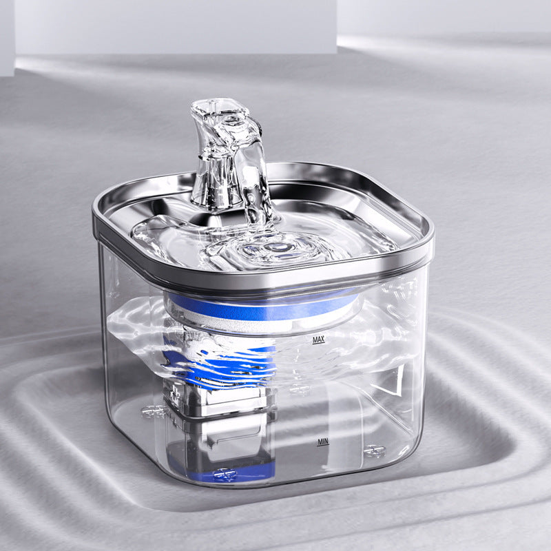 Automatic Smart Water Fountain 2L for Pets – Induction Sensor & Ultra-Quiet Circulation