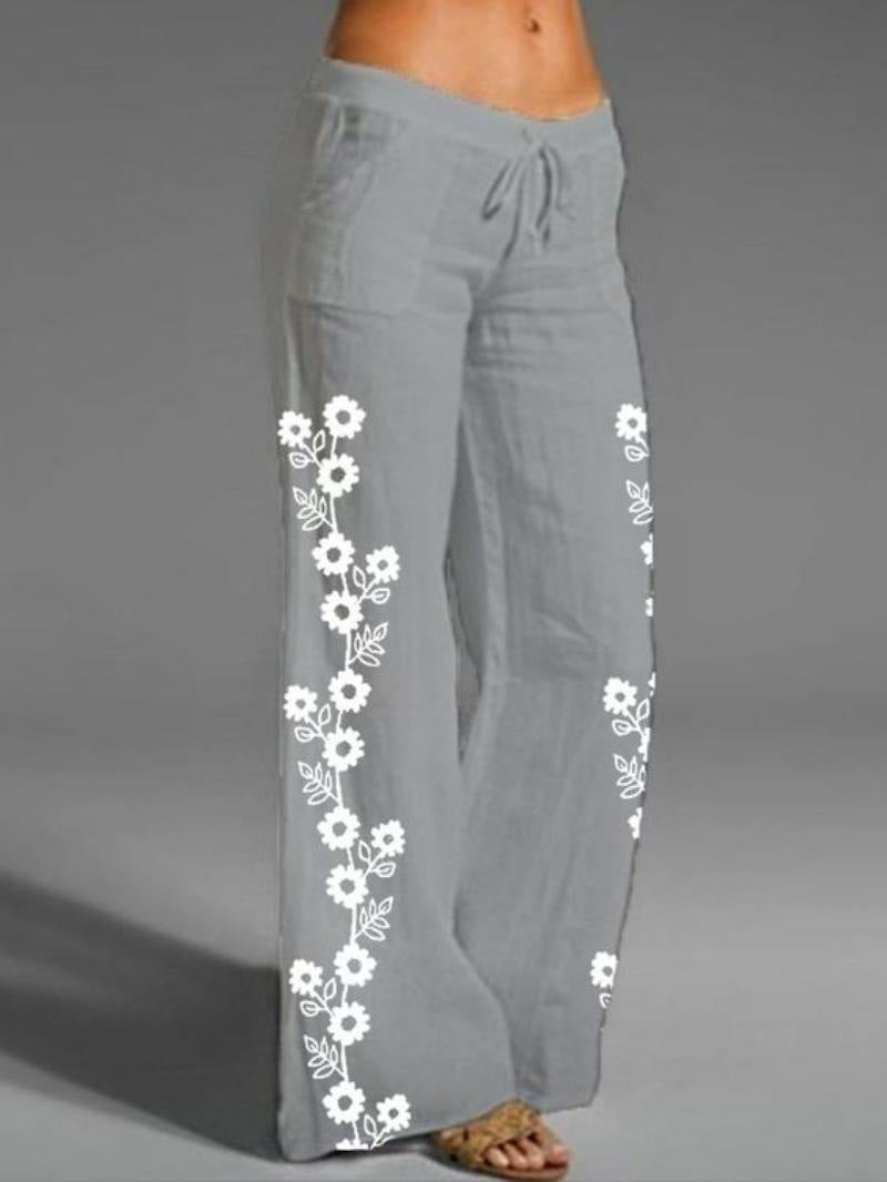 Flow Wide-Leg Yoga Pants – Lightweight, Loose & Digitally Printed