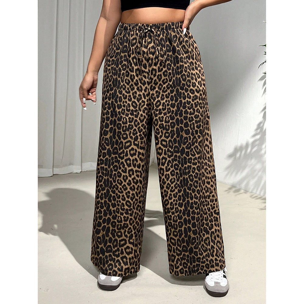 Straight Loose Trendy Wide-leg Pants