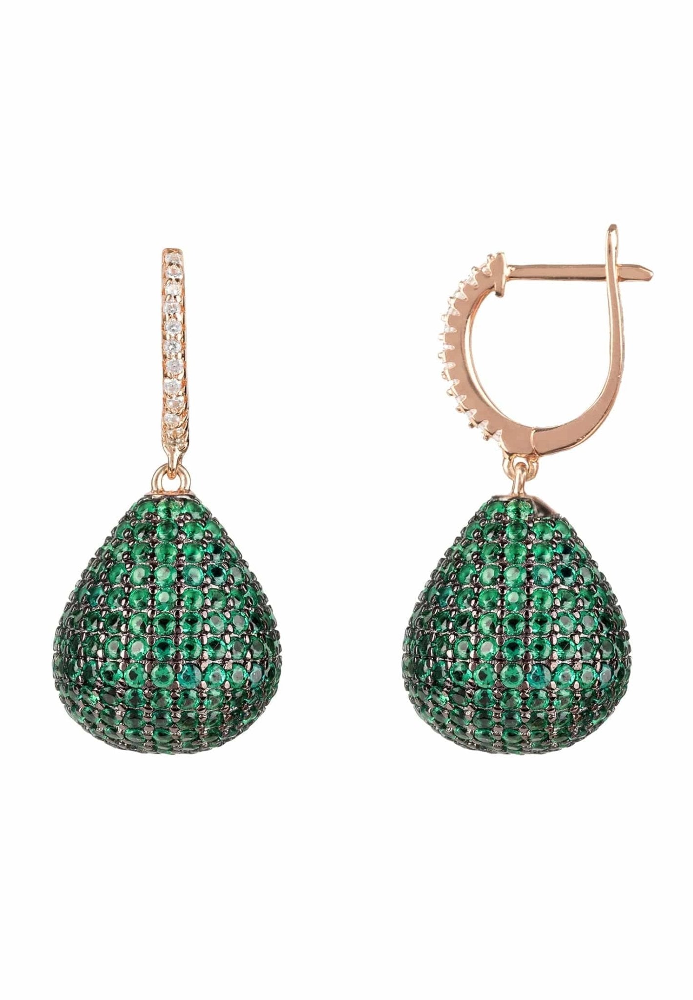 Valerie Emerald Drop Earrings – LATELITA London