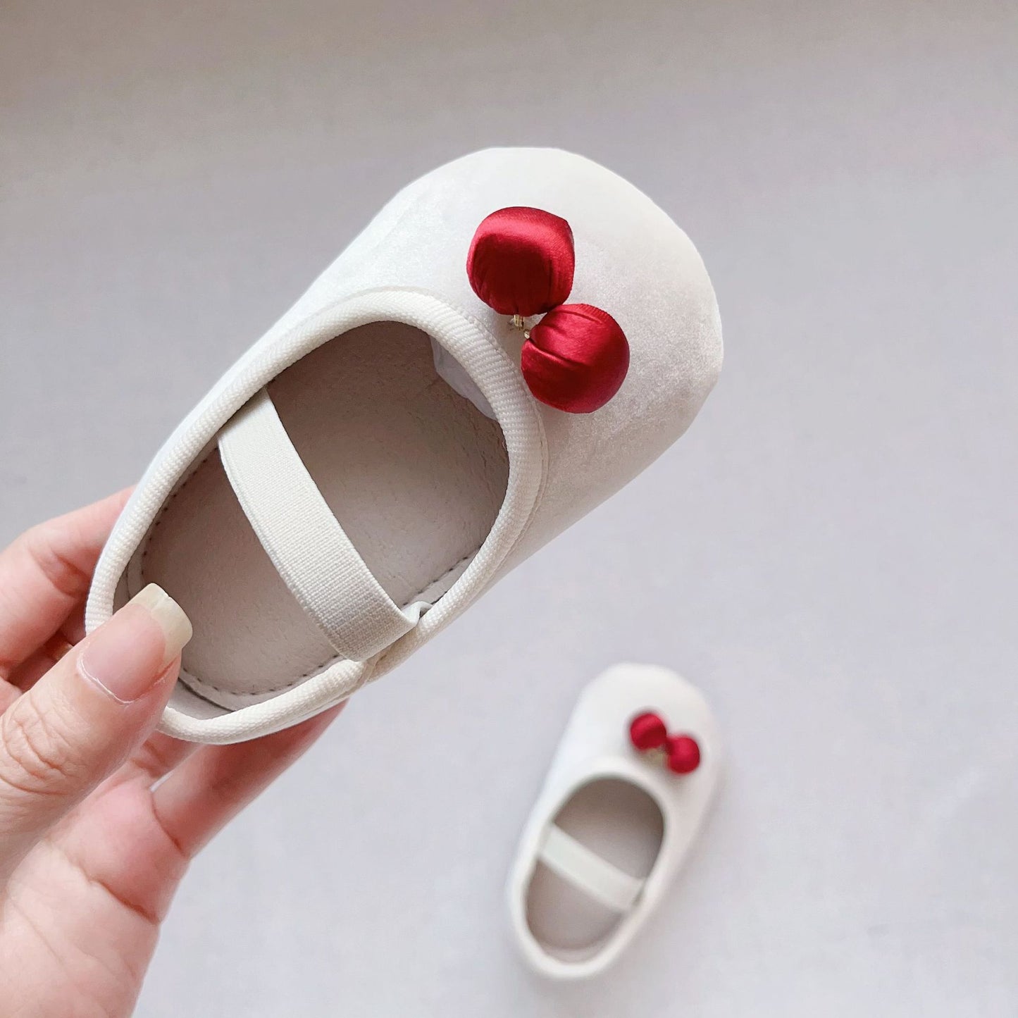 Cherry Baby Shoes – Anti-Slip Soft Bottom
