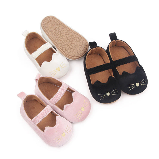 Fashion Personality Kitten Printing Baby's Shoes