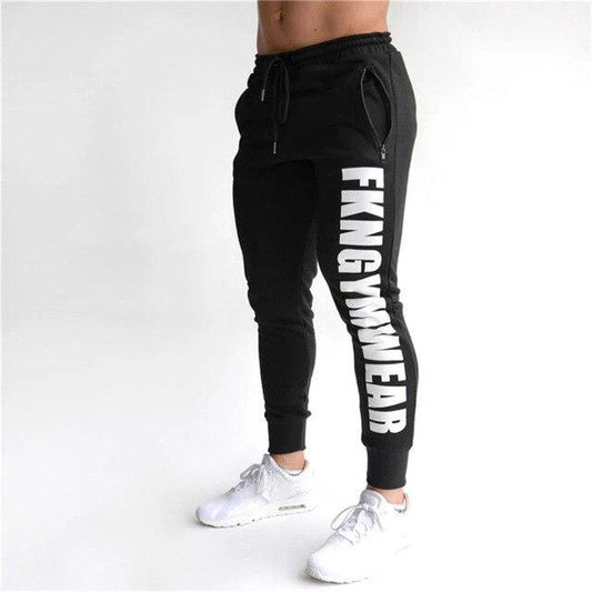 Men’s Slim-Fit Cotton Stretch Trousers – Casual & Athletic Style