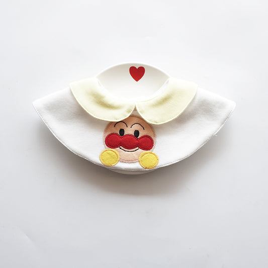 Rotating baby bib