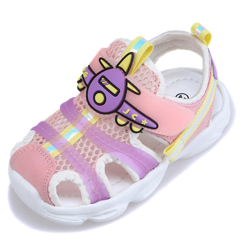 Baby Baotou beach sandals functional shoes
