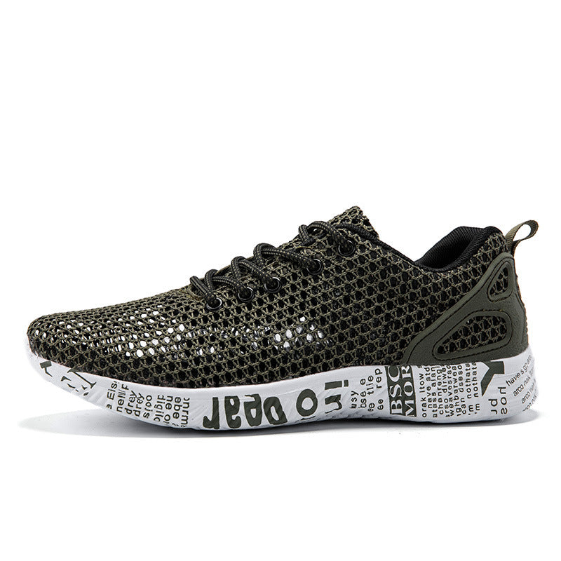 Men’s Breathable Mesh Sport Sneakers – Lightweight Summer Style