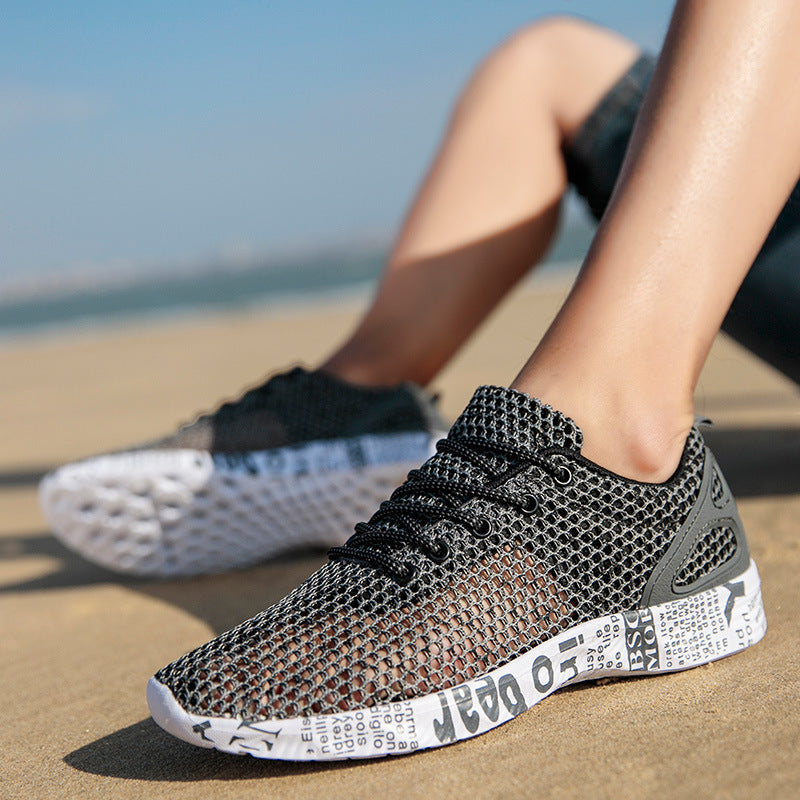 Men’s Breathable Mesh Sport Sneakers – Lightweight Summer Style