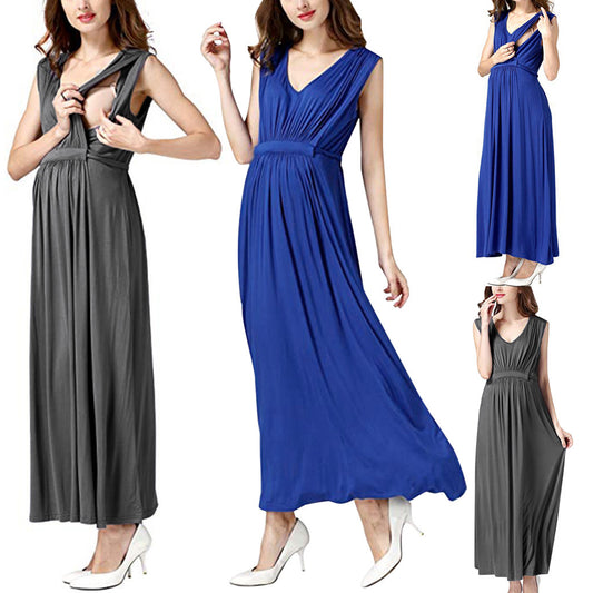 Evening Breast Feeding Pregnancy Dress