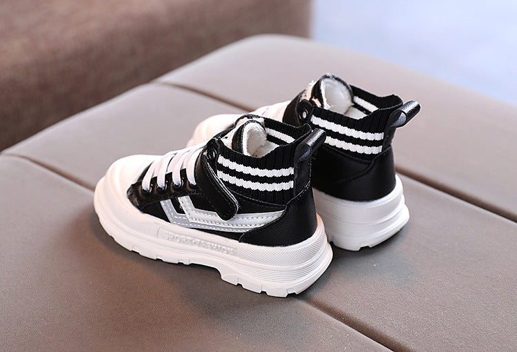 All-Match Children's Shoes, Children's Martin Boots, Girls Mid-Cut Short Boots