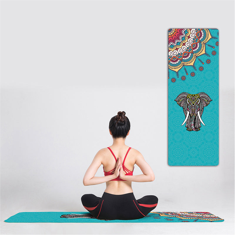 Classic Mandola Yoga Towel Diamond Texture Non-slip Portable Travel