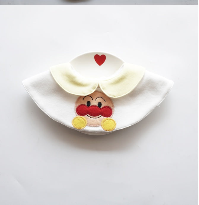 Rotating baby bib