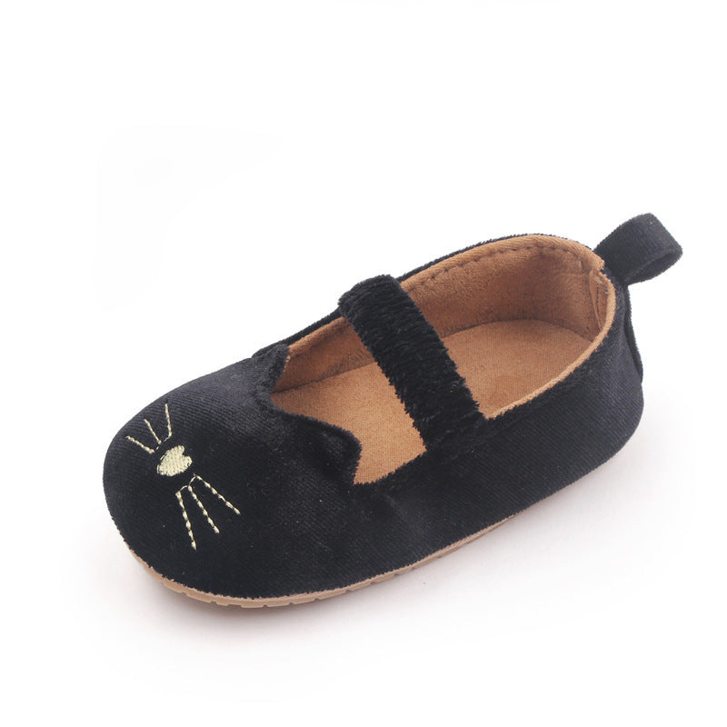 Fashion Personality Kitten Printing Baby's Shoes