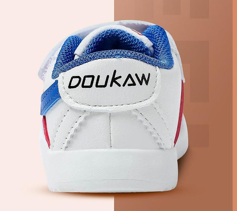Trendy Velcro Baby Single Shoes Low-top Soft-soled Children's Toddler Shoes
