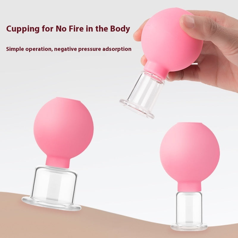 Kit with this 4-piece Facial Cupping Set (4 piece )