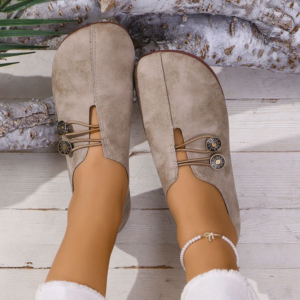 Women’s Square Toe Slip-On Sandals – Soft Flat Summer Shoes