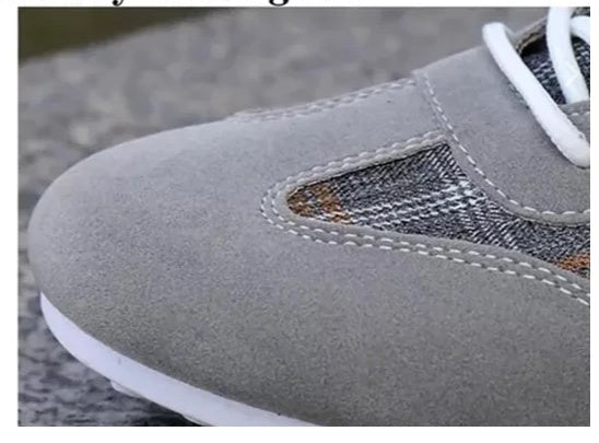 Men’s Breathable Canvas Sneakers – Lightweight Sailing Style
