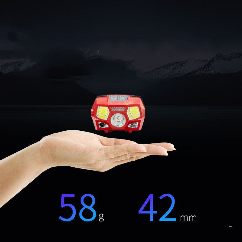 LED induction headlight fishing night fishing light
