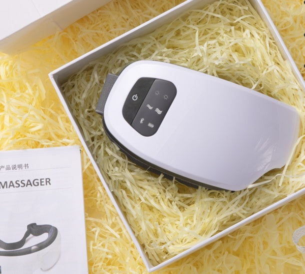Bluetooth Eye Massager – Air Pressure & Heat Therapy
