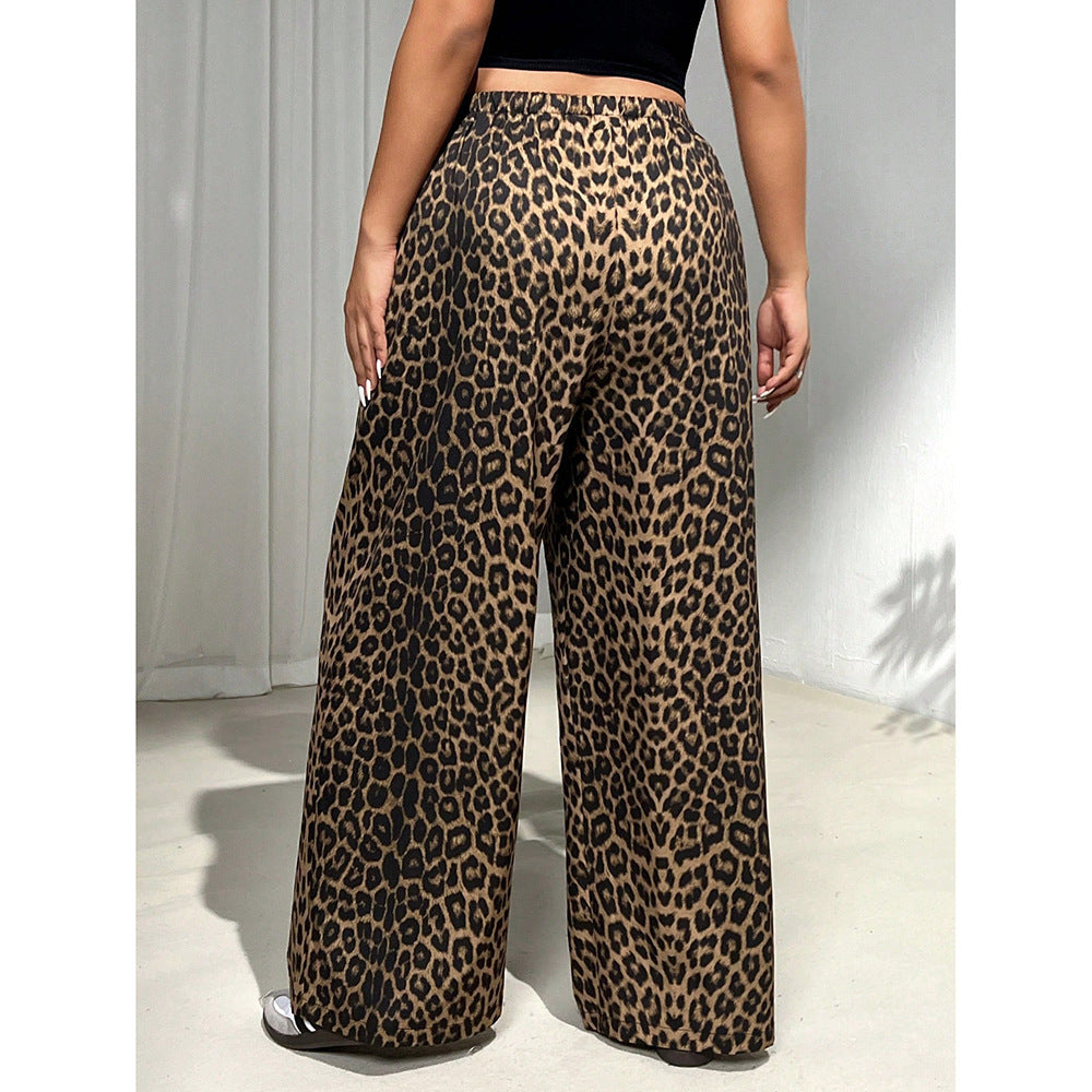 Straight Loose Trendy Wide-leg Pants