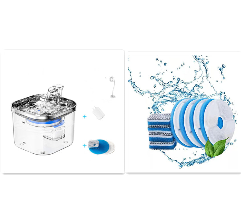 Automatic Smart Water Fountain 2L for Pets – Induction Sensor & Ultra-Quiet Circulation
