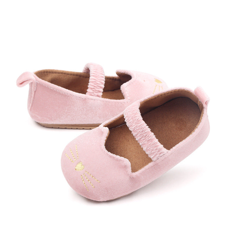 Fashion Personality Kitten Printing Baby's Shoes