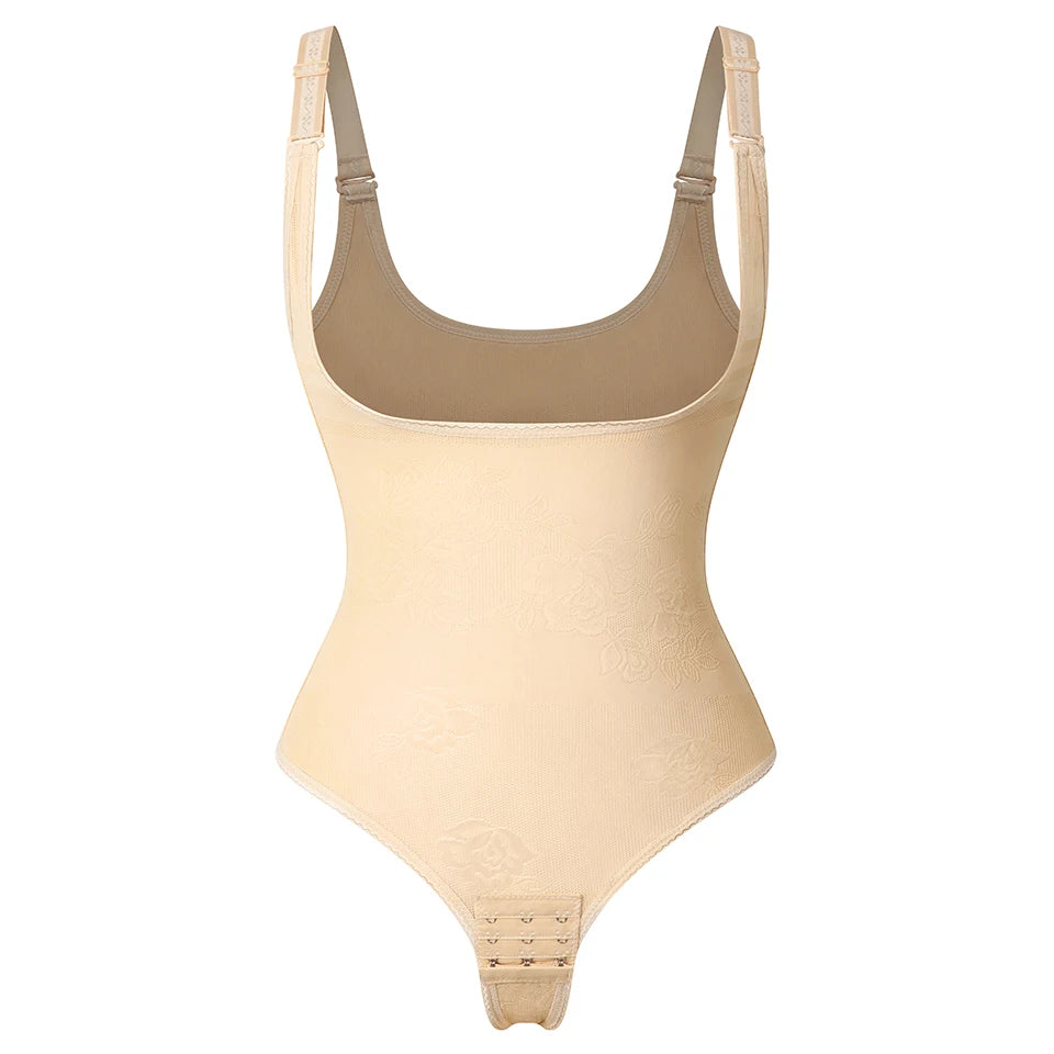 Bodysuit New Tummy Control Shapewear Waist Trainer Thong Body Shaper