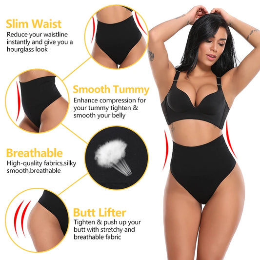 Shapewear Panties Shaper High Waist Tummy Control Seamless