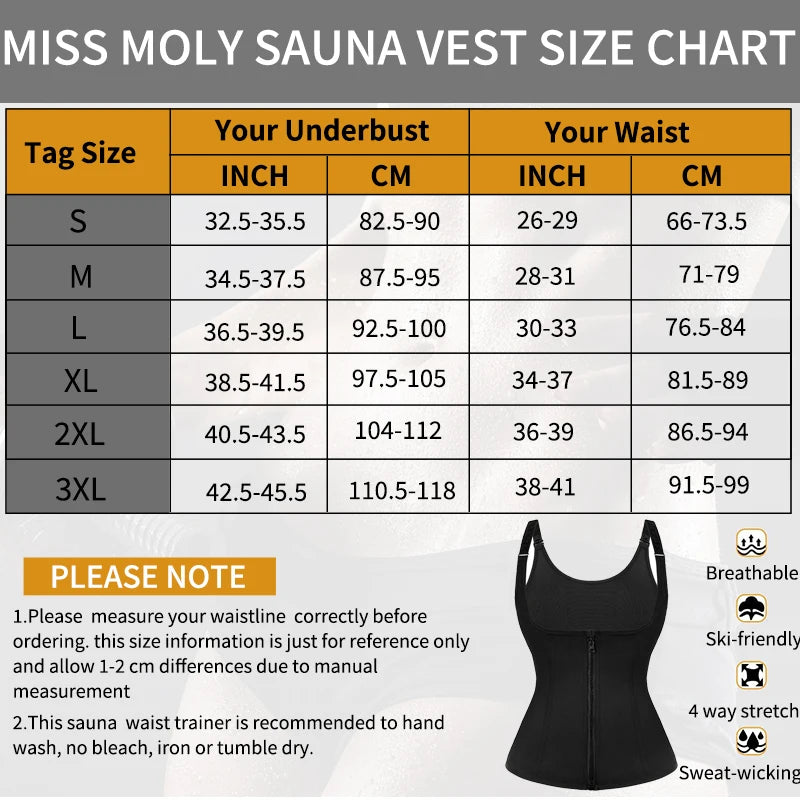 🔥Zipper Slimming Shapewear – Tummy Control Waist Trainer Bodysuit