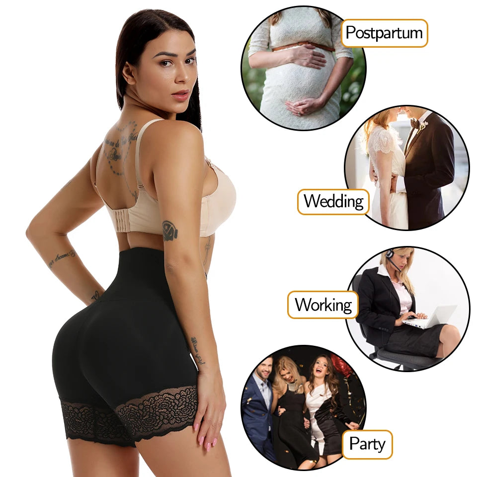 Short Pants Under Skirt Butt Lifter Boxer Brief