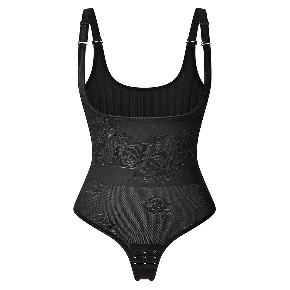 Bodysuit New Tummy Control Shapewear Waist Trainer Thong Body Shaper