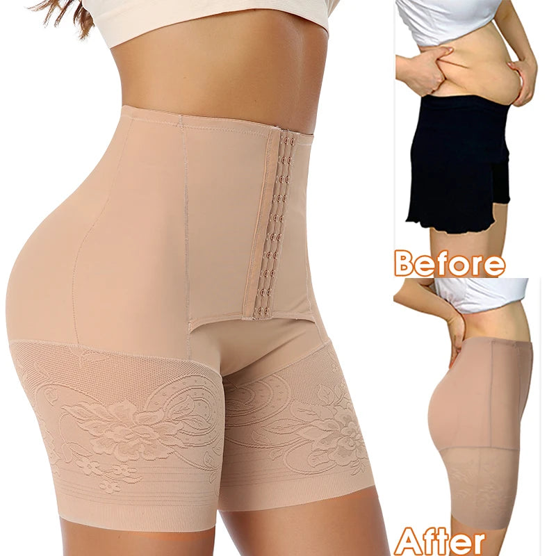 High Waisted Body Shaper Shorts