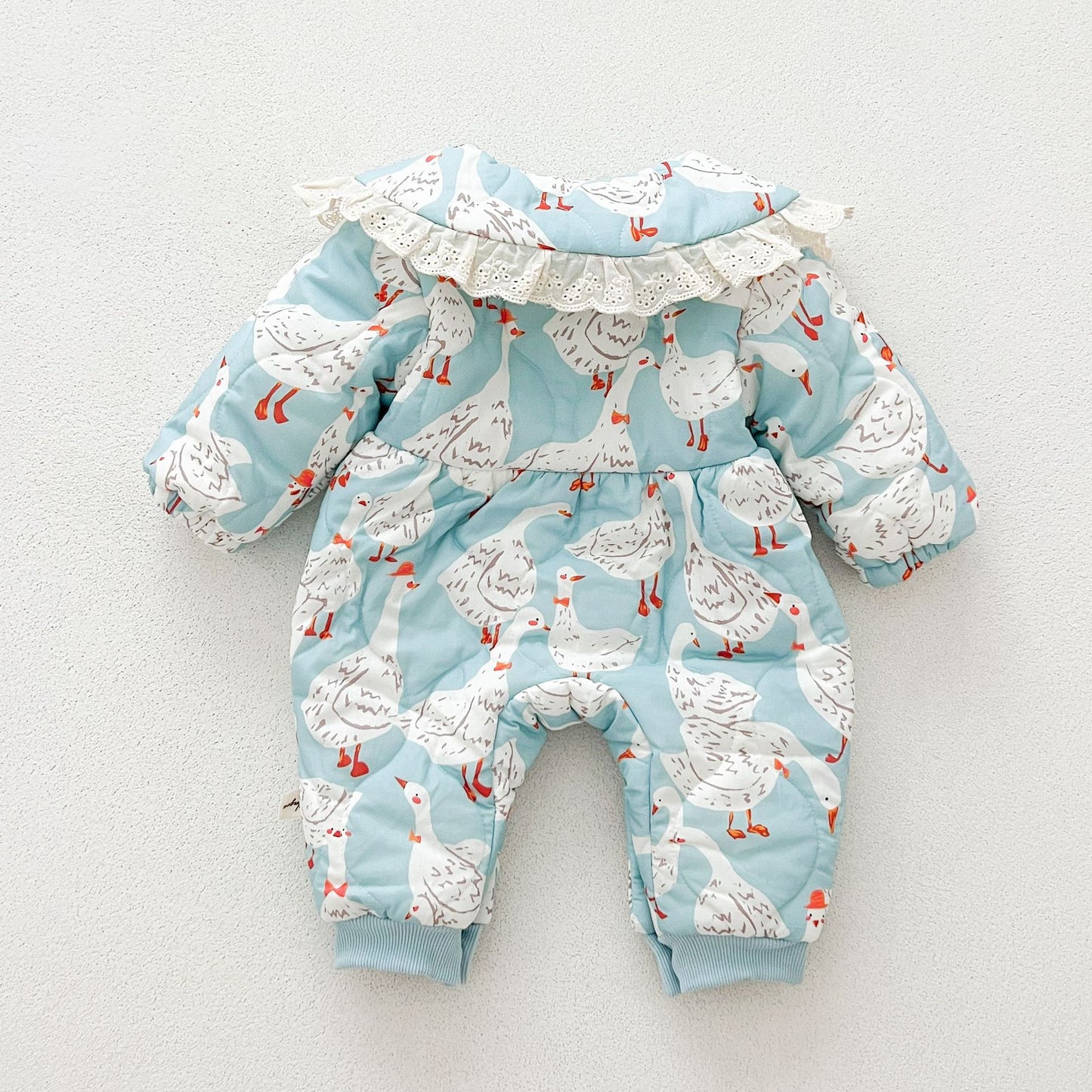 Newborn Thickened Velvet Cotton Clothes Jumpsuit