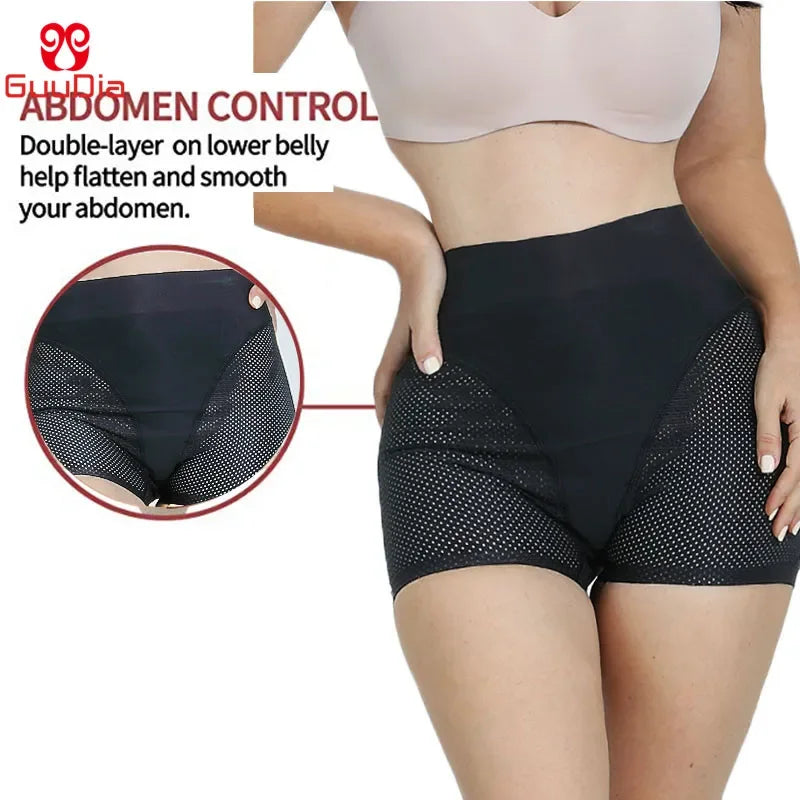 Hip Enhancer Butt Panties High Waist Padded Underwear Butt Lifter