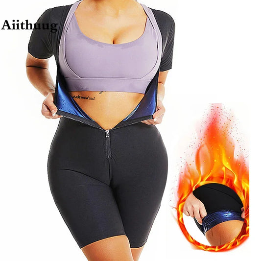 🔥 Sweat-Enhancing Fitness Bodysuit – Sweat More, Shape Faster